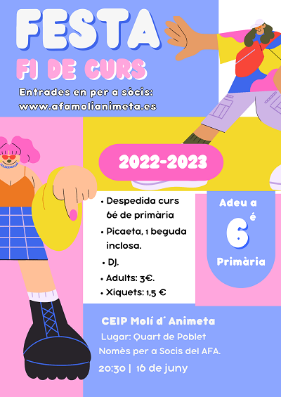 Sopar de fi de curs 2022-2023